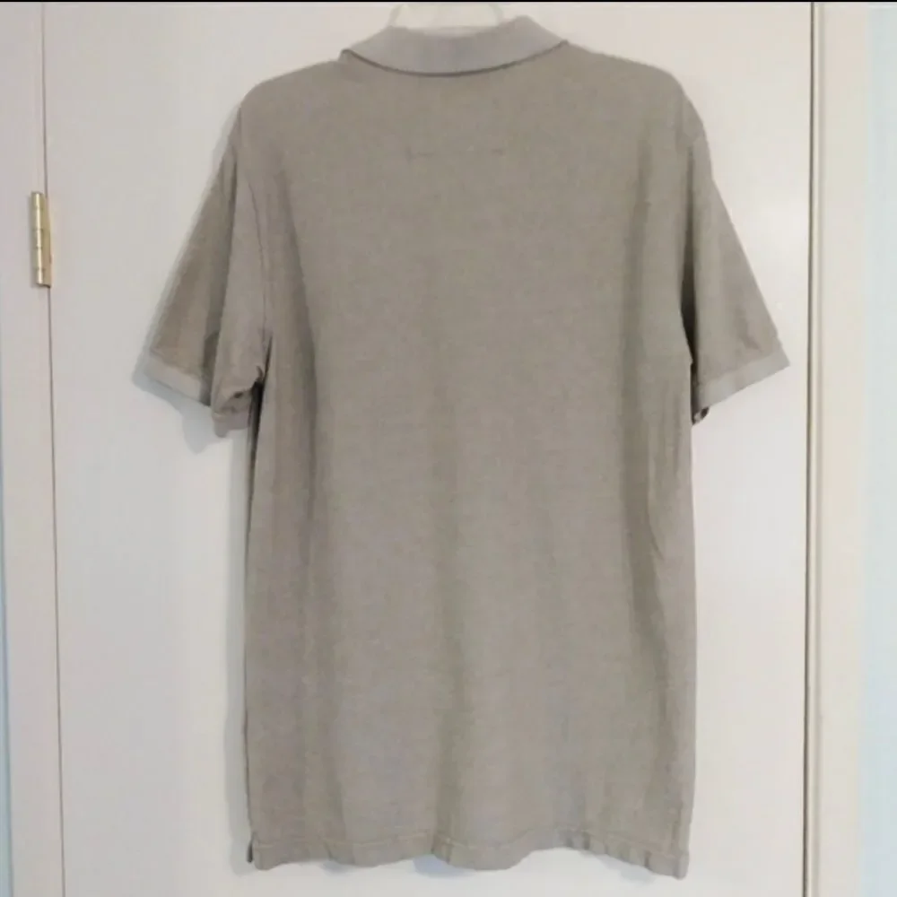 Banana Republic Grey Polo Shirt